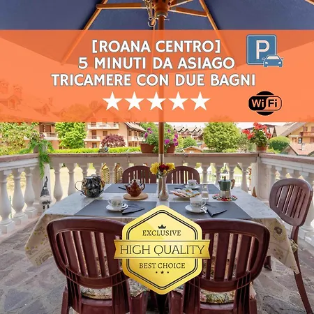 Grande Terrazzo - Zona Silenziosa E Strategica * Roana